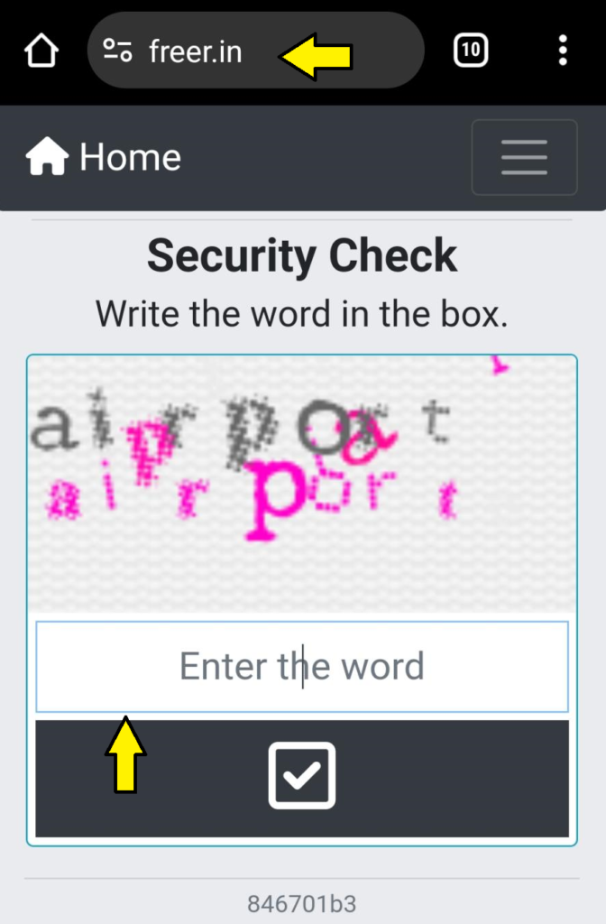 freer in security check